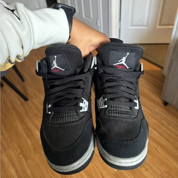 Air Jordan 4 Retro SE Black Canvas